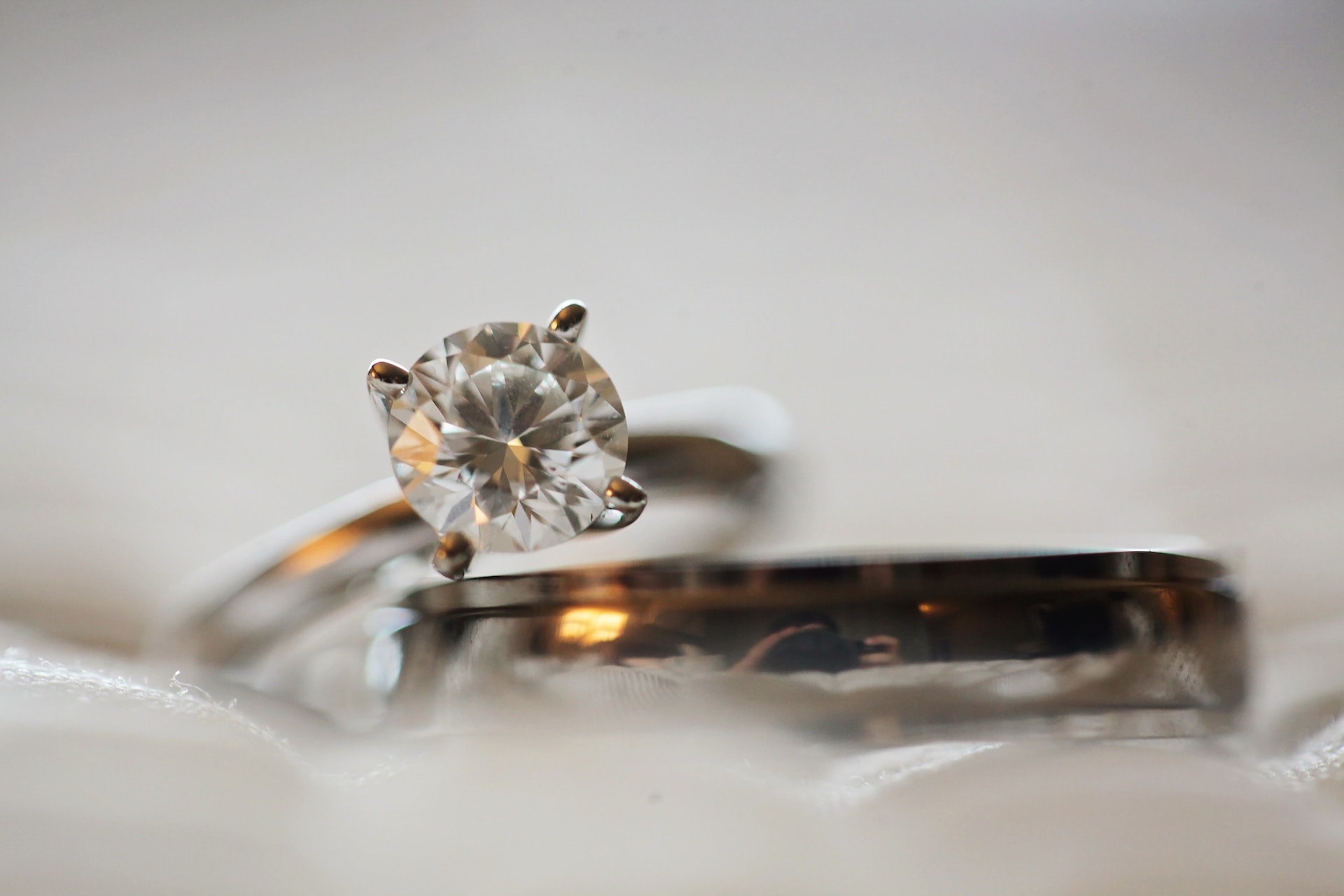 Diamond ring for the article on lab-grown diamonds.